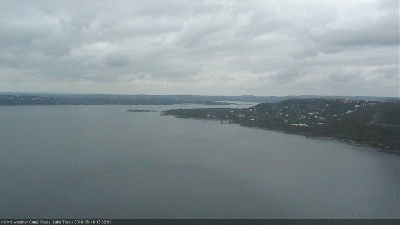 Lake Travis webcam, May 16, 2016 12:50 PM CT