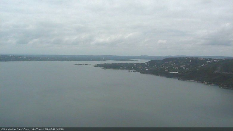 Lake Travis webcam, May 16, 2016 1:50 PM CT
