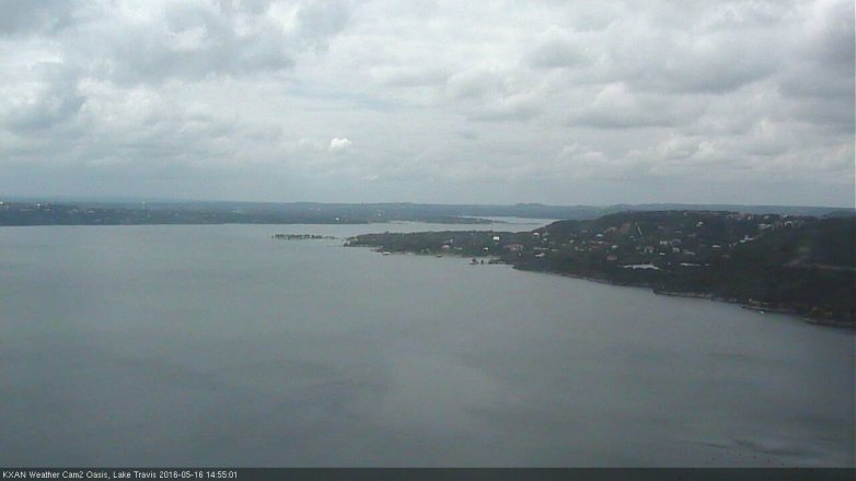 Lake Travis webcam, May 16, 2016 2:25 PM CT