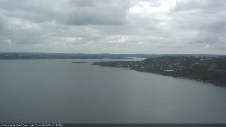 Lake Travis webcam, May 16, 2016 3:15 PM CT