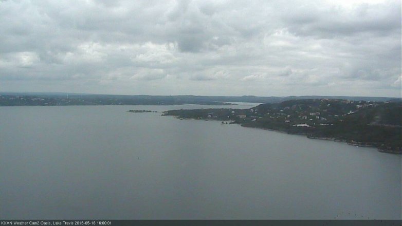 Lake Travis webcam, May 16, 2016 3:30 PM CT