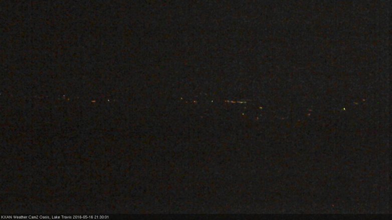 Lake Travis webcam, May 16, 2016 8:55 PM CT