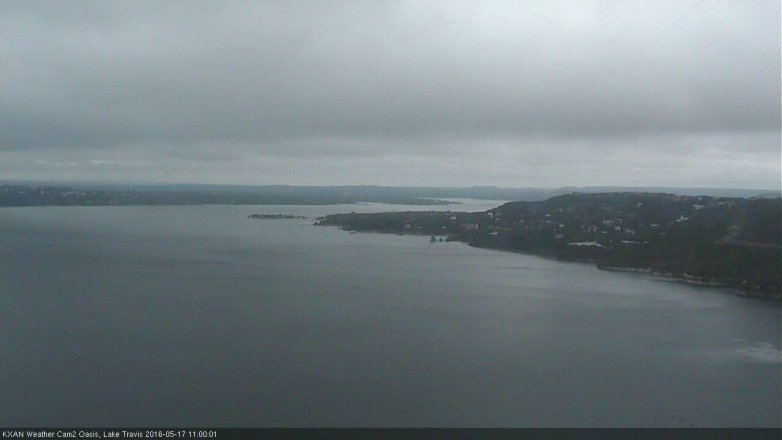 Lake Travis webcam, May 17, 2016 10:10 AM CT