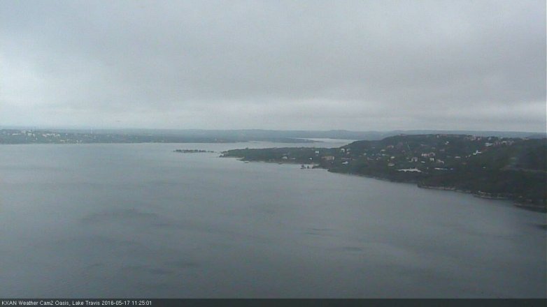 Lake Travis webcam, May 17, 2016 10:35 AM CT