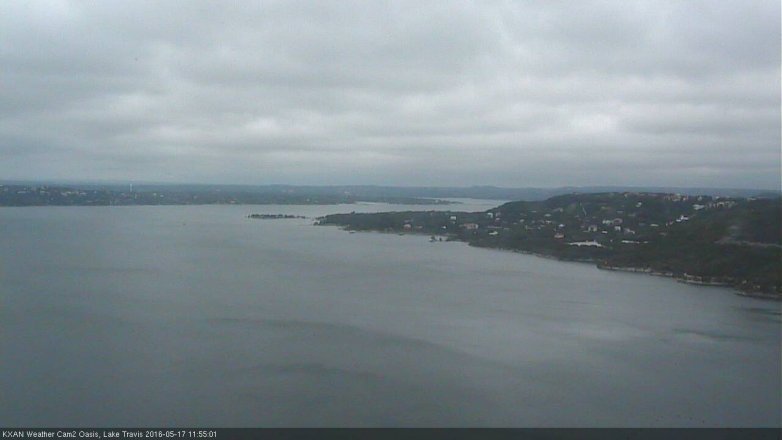Lake Travis webcam, May 17, 2016 11:20 AM CT