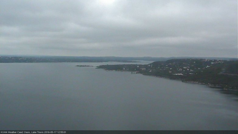 Lake Travis webcam, May 17, 2016 12:10 PM CT