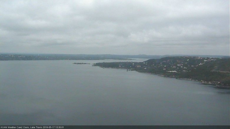 Lake Travis webcam, May 17, 2016 12:45 PM CT