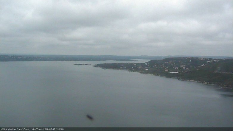 Lake Travis webcam, May 17, 2016 12:55 PM CT