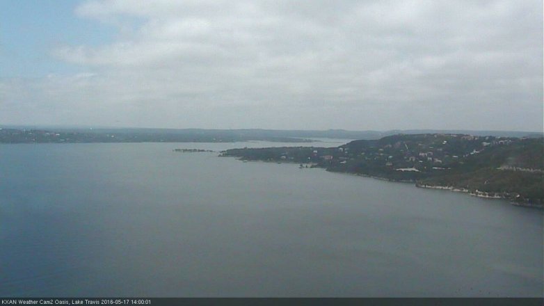 Lake Travis webcam, May 17, 2016 1:25 PM CT