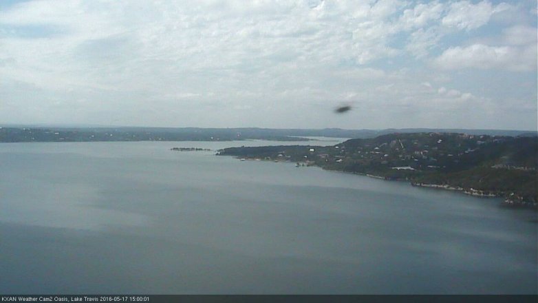 Lake Travis webcam, May 17, 2016 2:10 PM CT