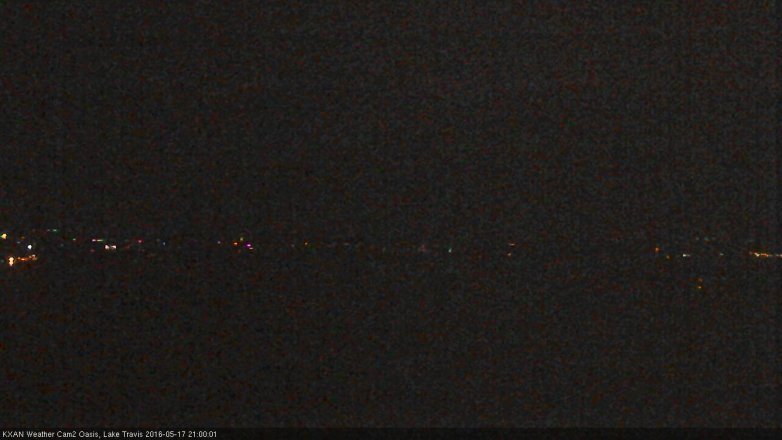 Lake Travis webcam, May 17, 2016 8:20 PM CT