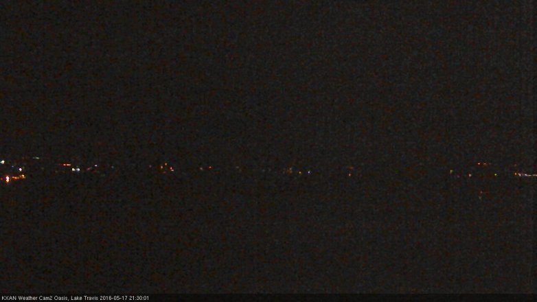 Lake Travis webcam, May 17, 2016 8:35 PM CT