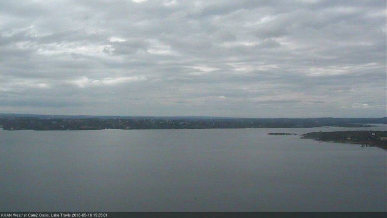 Lake Travis webcam, May 18, 2016 2:50 PM CT