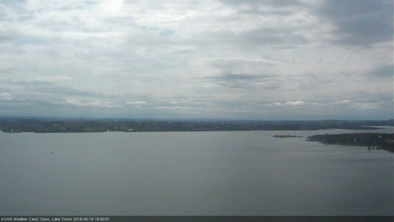 Lake Travis webcam, May 18, 2016 3:35 PM CT