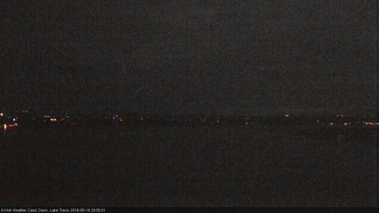 Lake Travis webcam, May 18, 2016 8:15 PM CT
