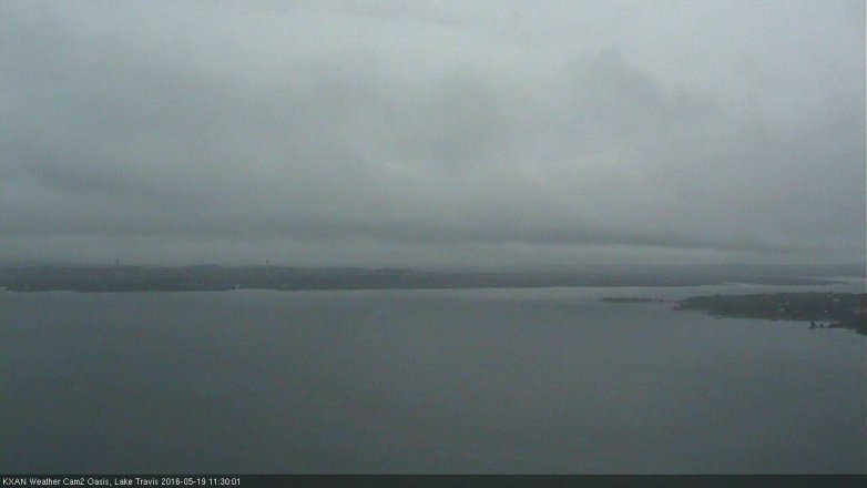 Lake Travis webcam, May 19, 2016 10:35 AM CT