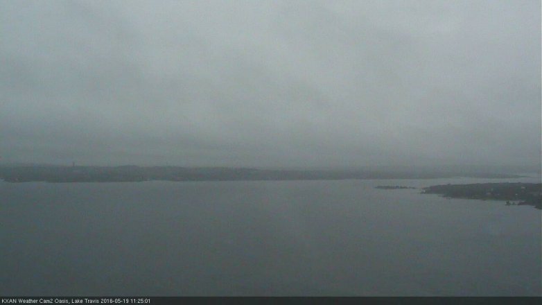 Lake Travis webcam, May 19, 2016 11:00 AM CT