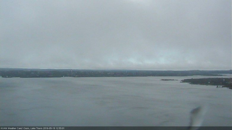 Lake Travis webcam, May 19, 2016 12:10 PM CT