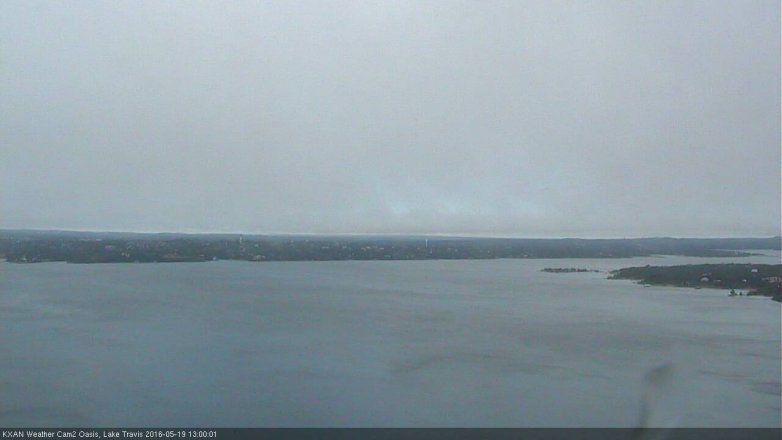 Lake Travis webcam, May 19, 2016 12:25 PM CT