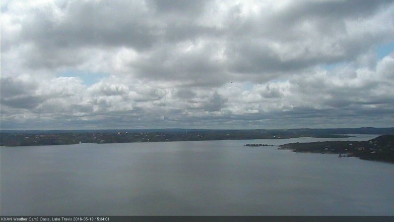 Lake Travis webcam, May 19, 2016 2:55 PM CT