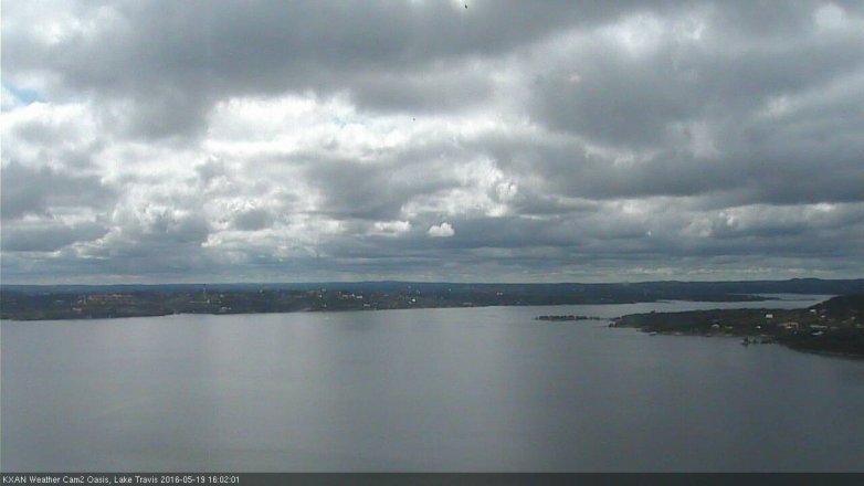 Lake Travis webcam, May 19, 2016 3:05 PM CT