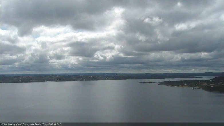 Lake Travis webcam, May 19, 2016 3:10 PM CT