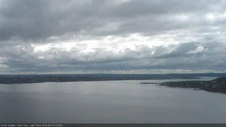 Lake Travis webcam, May 19, 2016 3:50 PM CT