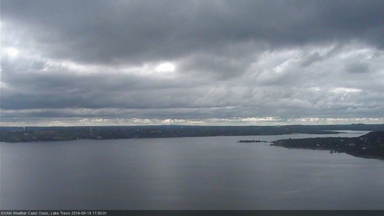 Lake Travis webcam, May 19, 2016 4:15 PM CT