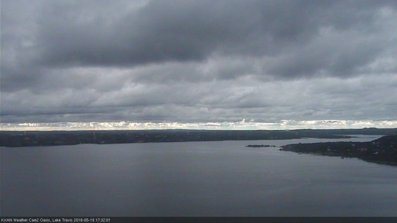 Lake Travis webcam, May 19, 2016 4:45 PM CT