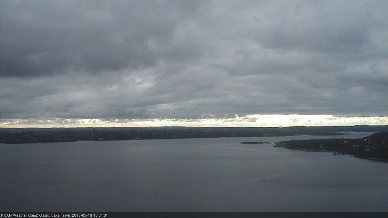 Lake Travis webcam, May 19, 2016 5:15 PM CT