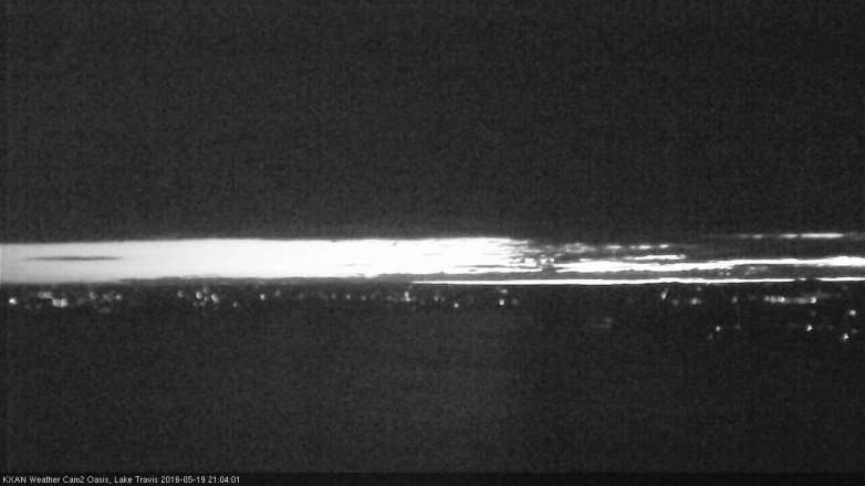 Lake Travis webcam, May 19, 2016 8:25 PM CT