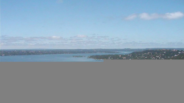 Lake Travis webcam, May 20, 2016 11:35 AM CT