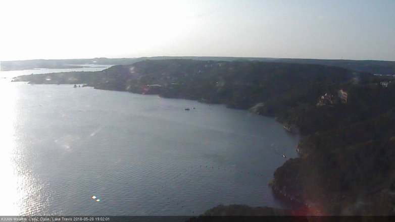 Lake Travis webcam, May 20, 2016 6:10 PM CT
