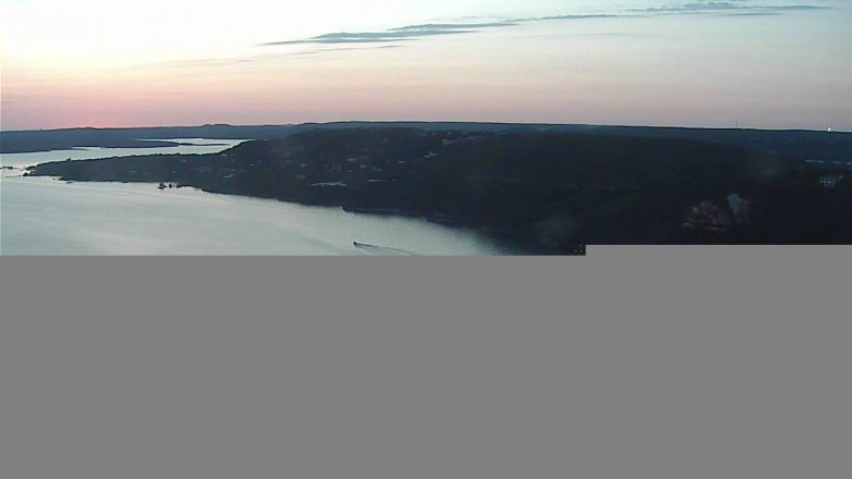 Lake Travis webcam, May 20, 2016 7:40 PM CT