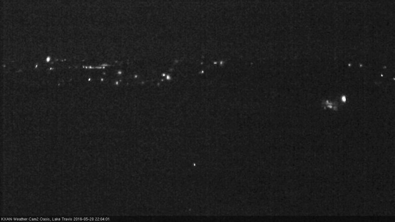 Lake Travis webcam, May 20, 2016 9:15 PM CT