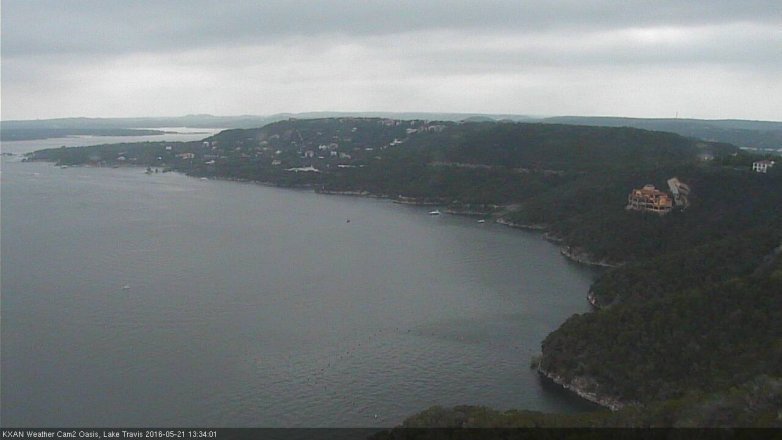 Lake Travis webcam, May 21, 2016 12:45 PM CT