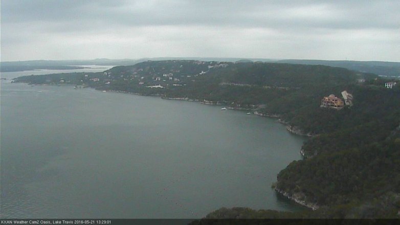 Lake Travis webcam, May 21, 2016 12:50 PM CT