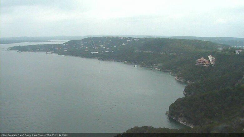 Lake Travis webcam, May 21, 2016 1:50 PM CT