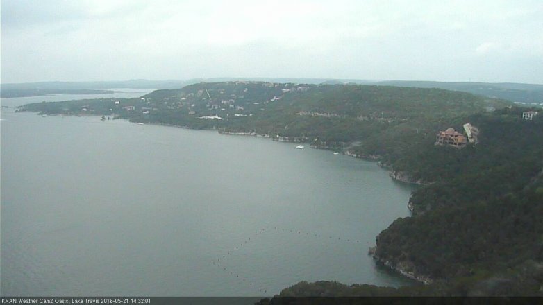 Lake Travis webcam, May 21, 2016 2:00 PM CT