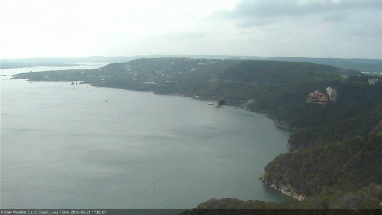 Lake Travis webcam, May 21, 2016 4:20 PM CT