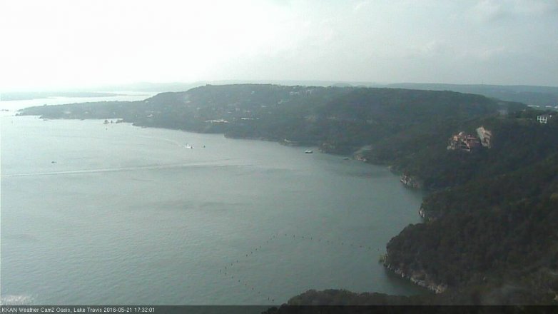 Lake Travis webcam, May 21, 2016 4:50 PM CT