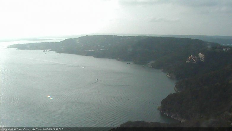 Lake Travis webcam, May 21, 2016 5:25 PM CT