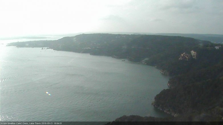 Lake Travis webcam, May 21, 2016 5:35 PM CT