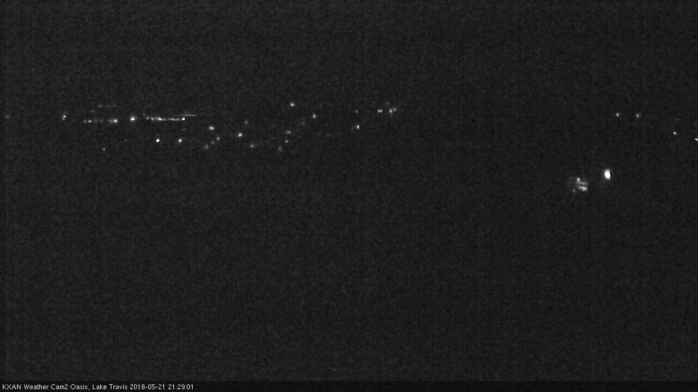 Lake Travis webcam, May 21, 2016 8:55 PM CT