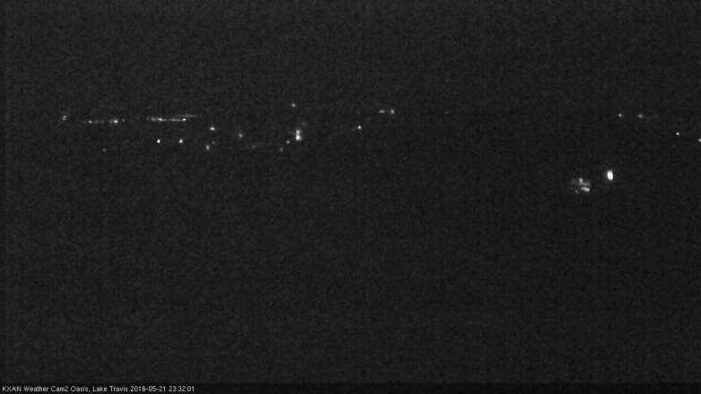 Lake Travis webcam, May 21, 2016 10:35 PM CT