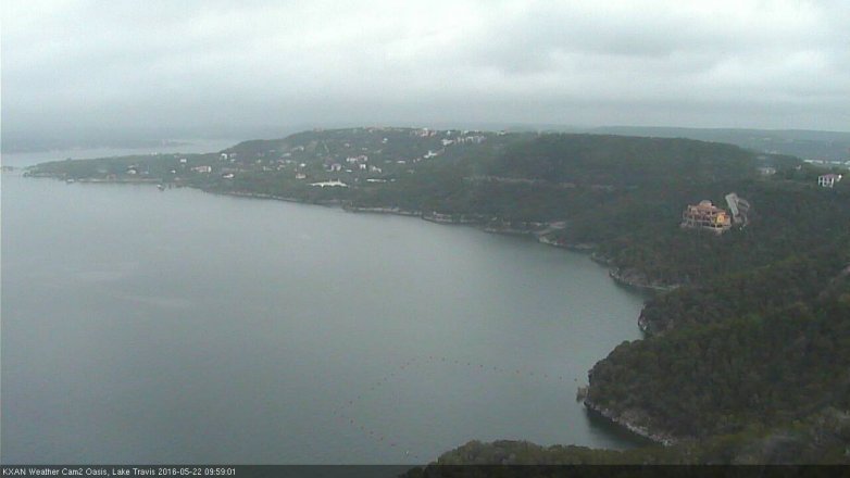 Lake Travis webcam, May 22, 2016 9:15 AM CT