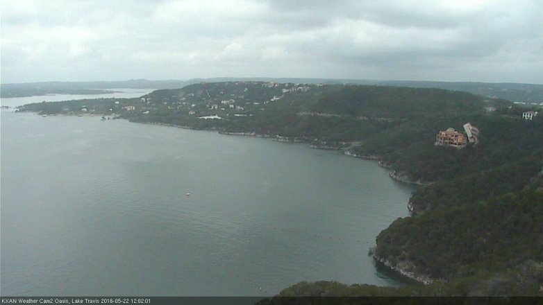 Lake Travis webcam, May 22, 2016 11:05 AM CT