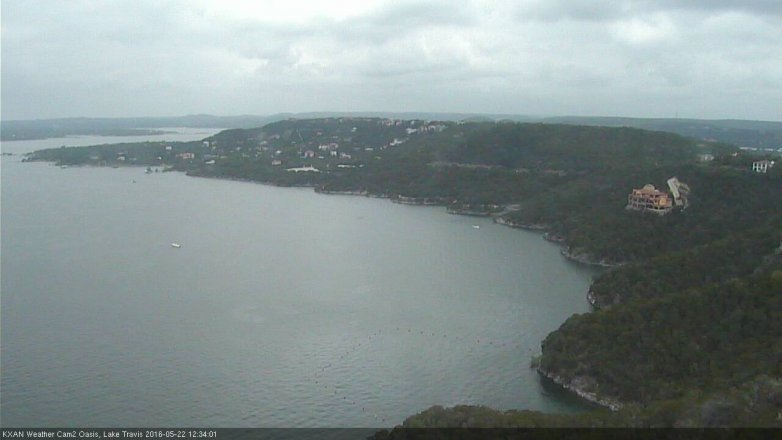 Lake Travis webcam, May 22, 2016 11:55 AM CT