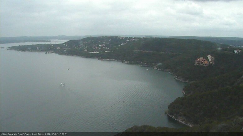 Lake Travis webcam, May 22, 2016 12:20 PM CT