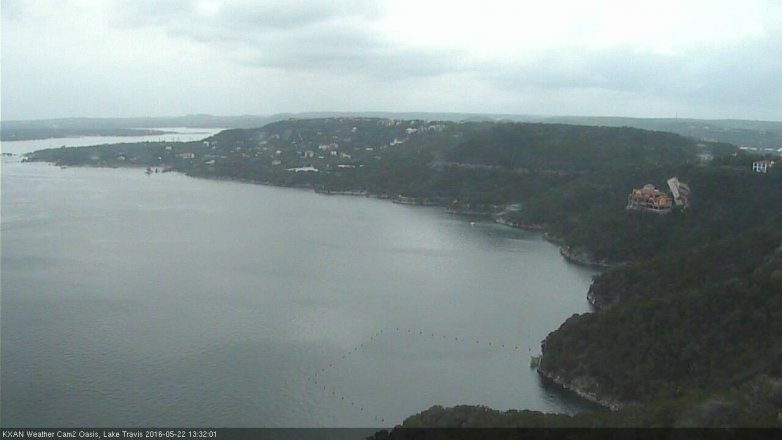 Lake Travis webcam, May 22, 2016 12:55 PM CT